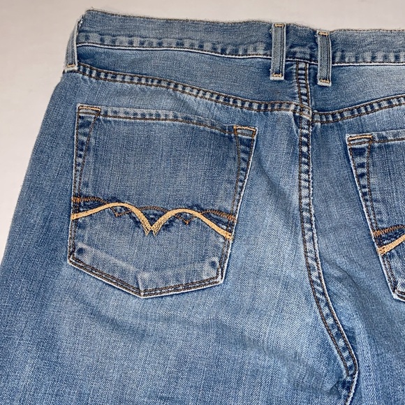 Lucky Brand Women’s Size 12 / 31 Sugar Baby Crop Denim Blue Jeans - Picture 9 of 14